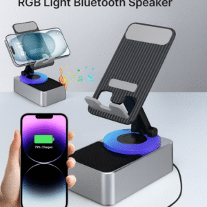 WYS-2301BT 3-in-1 Bluetooth Speaker with Phone Stand & Power Bank