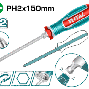 Phillips go-through screwdriver