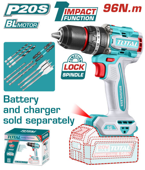 Brushless Cordless Impact Drill