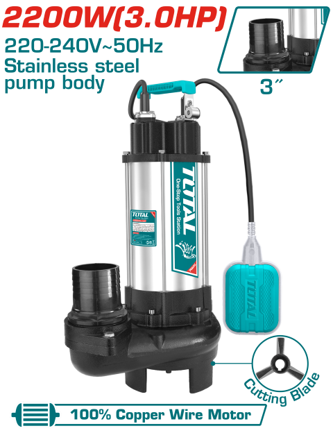 Sewage submersible pump